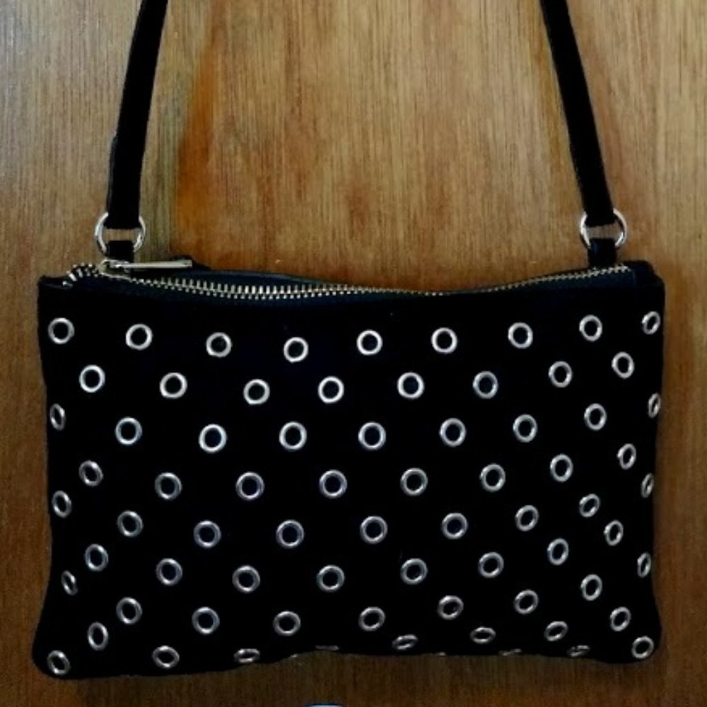 H&M Mini Crossbody Suede Purse